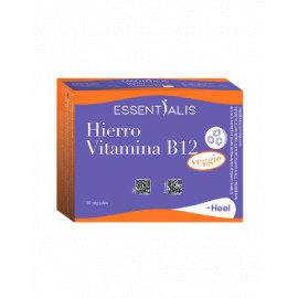 HIERRO VIT B12 30 VEG CAPS...