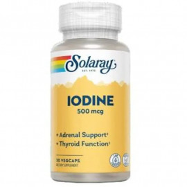 IODINE 500 MCG 30 CAPS SOLARAY