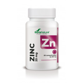 ZINC 25 MG 60 COMP SORIA...