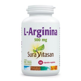 ARGININA 500 MG 50 CAP SURA...