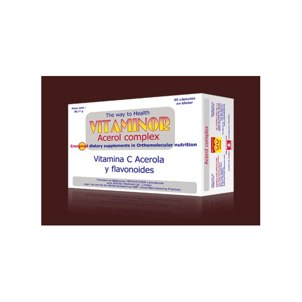 ACEROLCOMPLEX 60 CAP ORTHOCOMPLEXE VITAMINOR