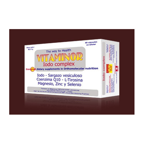 IODOCOMPLEX 60 CAP ORTHOCOMPLEX VITAMINOR