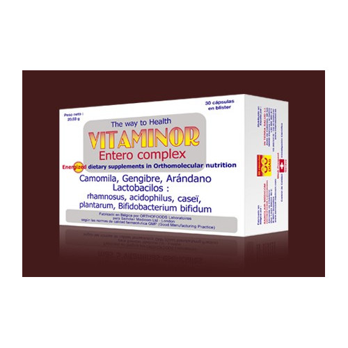 ENTEROCOMPLEX 30 CAP ORTHOCOMPLEXE VITAMINOR