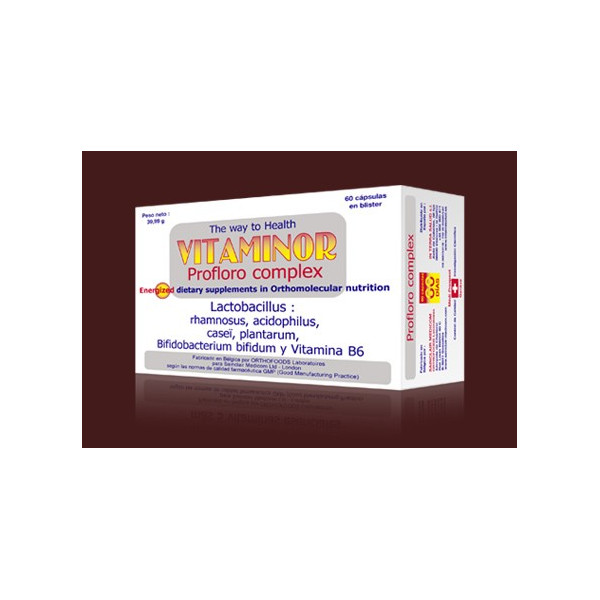 PROFLOROCOMPLEX 60 CAP ORTHOCOMPLEXE VITAMINOR