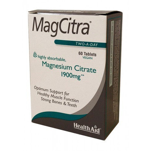 MAGCITRA 60 TABL HEALTH AID NUTRINAT