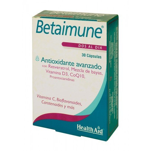 BETAIMUNE ANTIOXIDANTE AVANZADO 30 CAP HEALTH-AID NUTRINAT