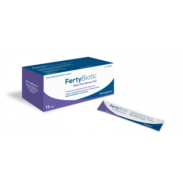 Comprar FERTYBIOTIC MUJER PLUS 15 STICKS Online - Farmacia Coliseum