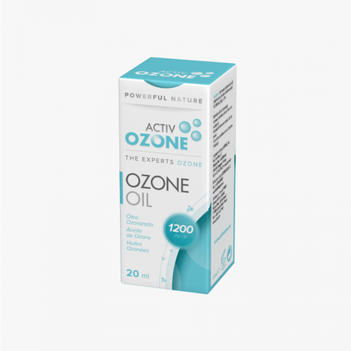 ACTIVOZONE OZONE OIL ACEITE OZONO 20 ML 1200 IP KEY BIOLOGICAL