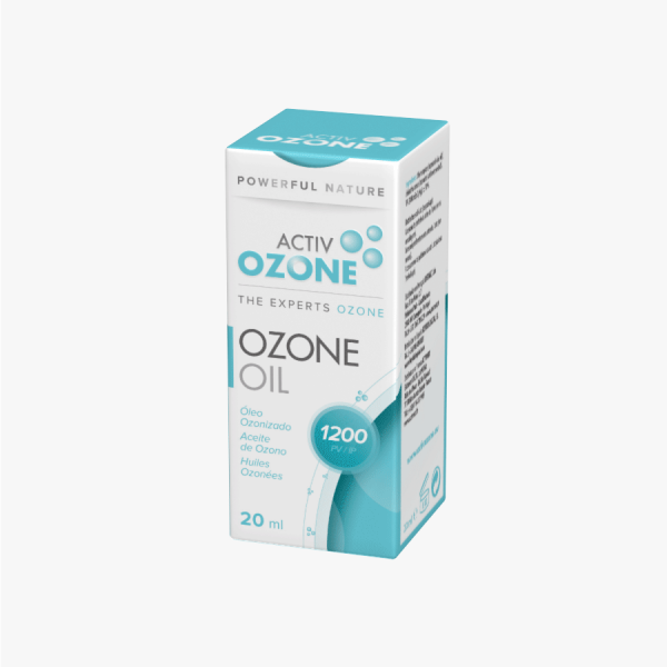 ACTIVOZONE OZONE OIL ACEITE OZONO 20 ML 1200 IP KEY BIOLOGICAL